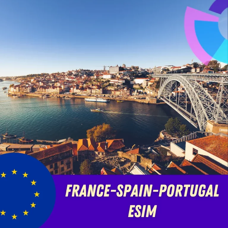 France Spain Portugal eSIM