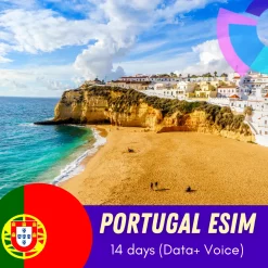 Portugal eSIM 14 days include data and calls
